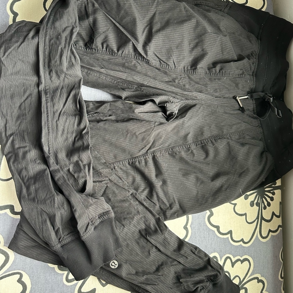 Black Lululemon Dance Studio Joggers